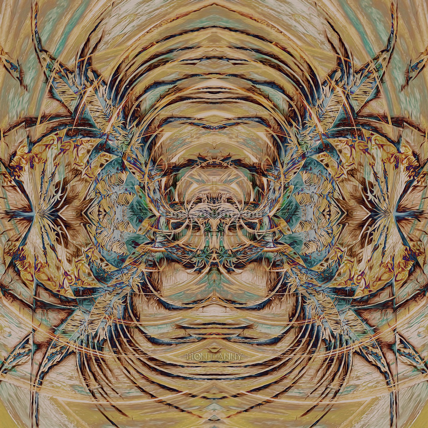 abstract artwork of a spider on top of a web, made by many lines that are coming from a book, which is being read by a figure of authority - Original Artwork by Lux Leonum