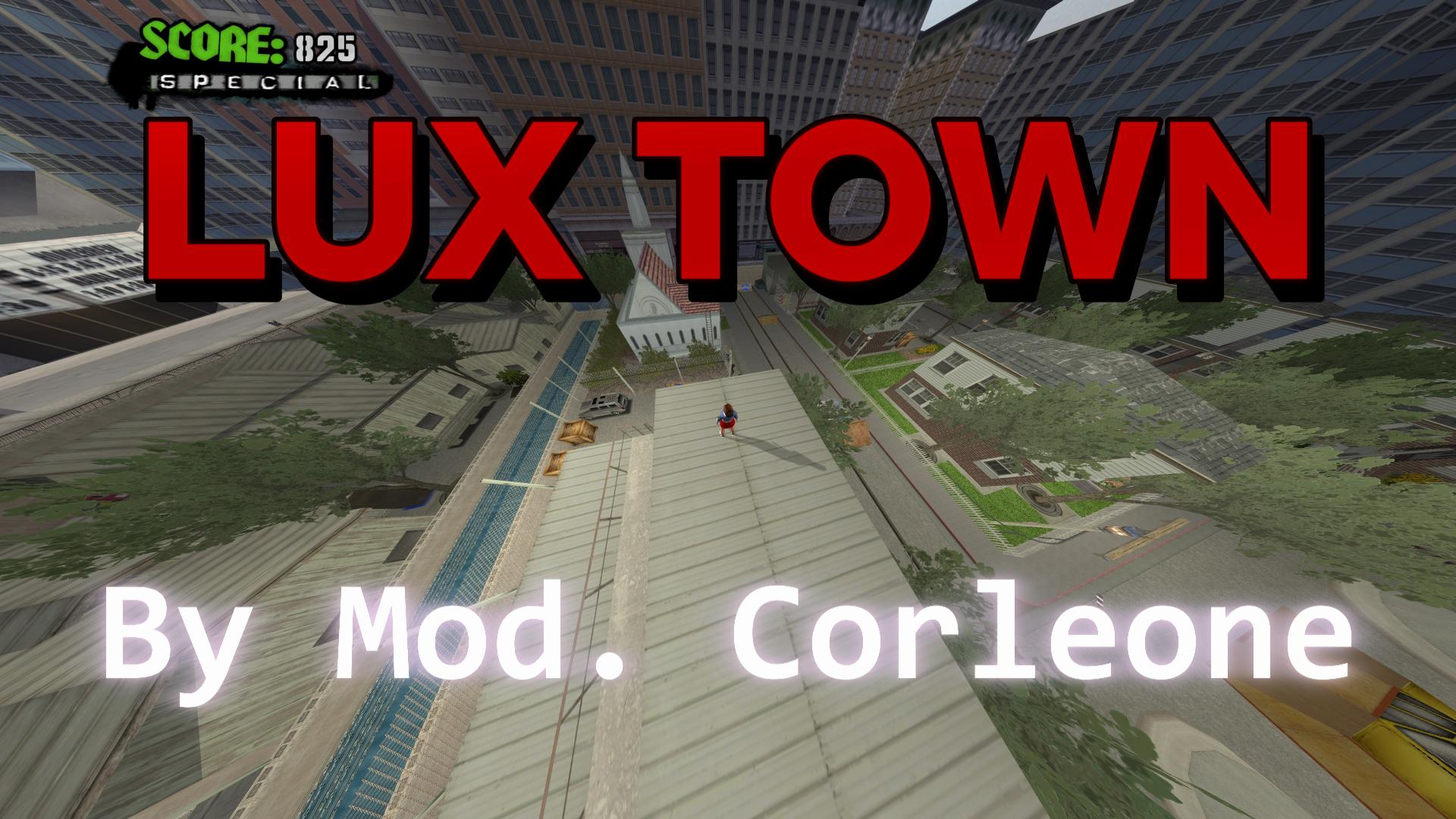Lux town, a very medium-sized create-a-park map made for the reTHAWED community by Mod. Corleone free download - Lux Leonum Arts official website LionDanny.com