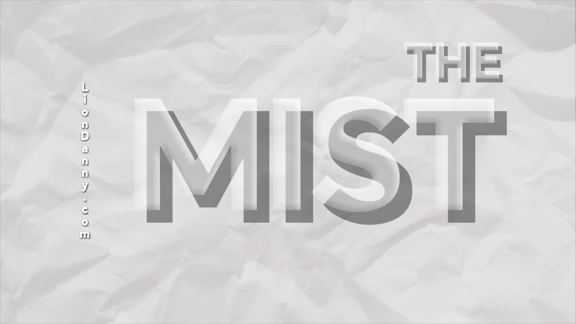 alt= poetry & philosophy text page the mist by Lux Leonum
