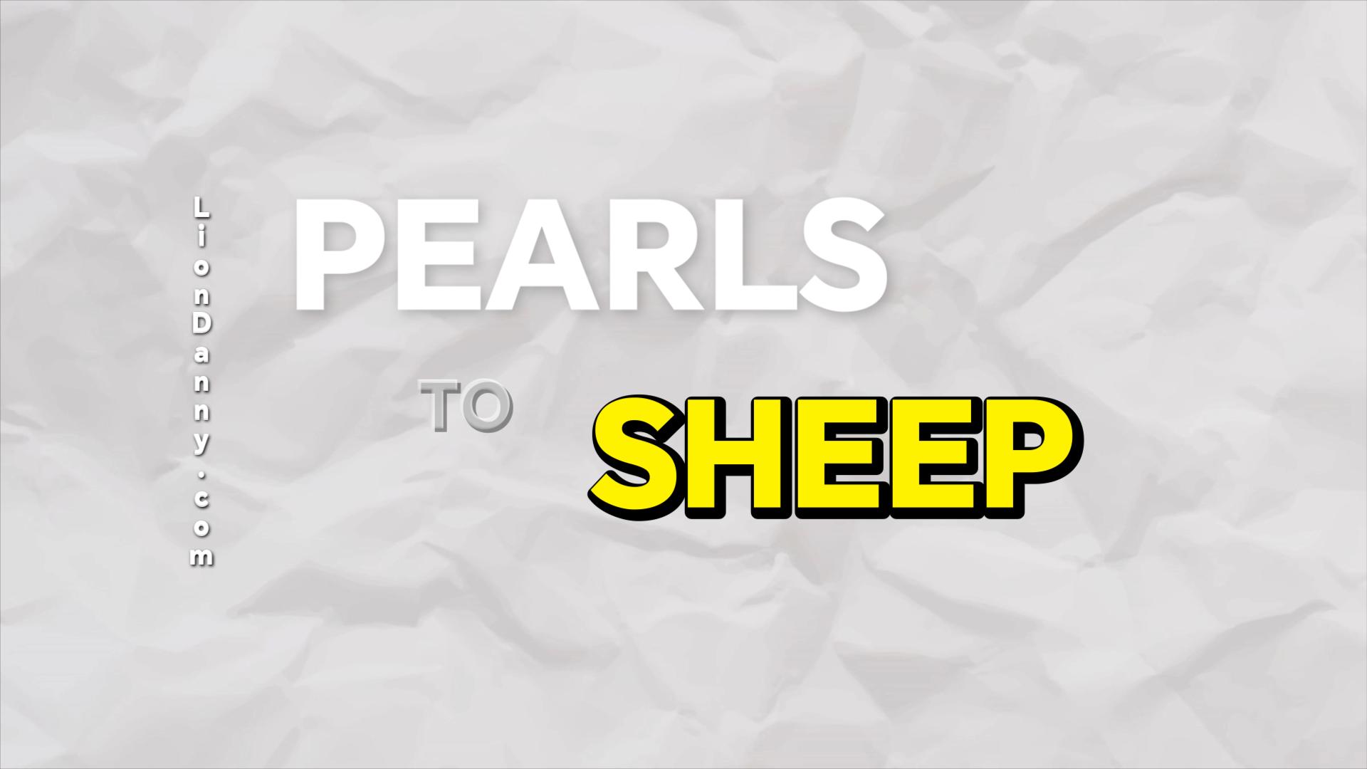 alt= poetry & philosophy text page pearls to sheep by Lux Leonum